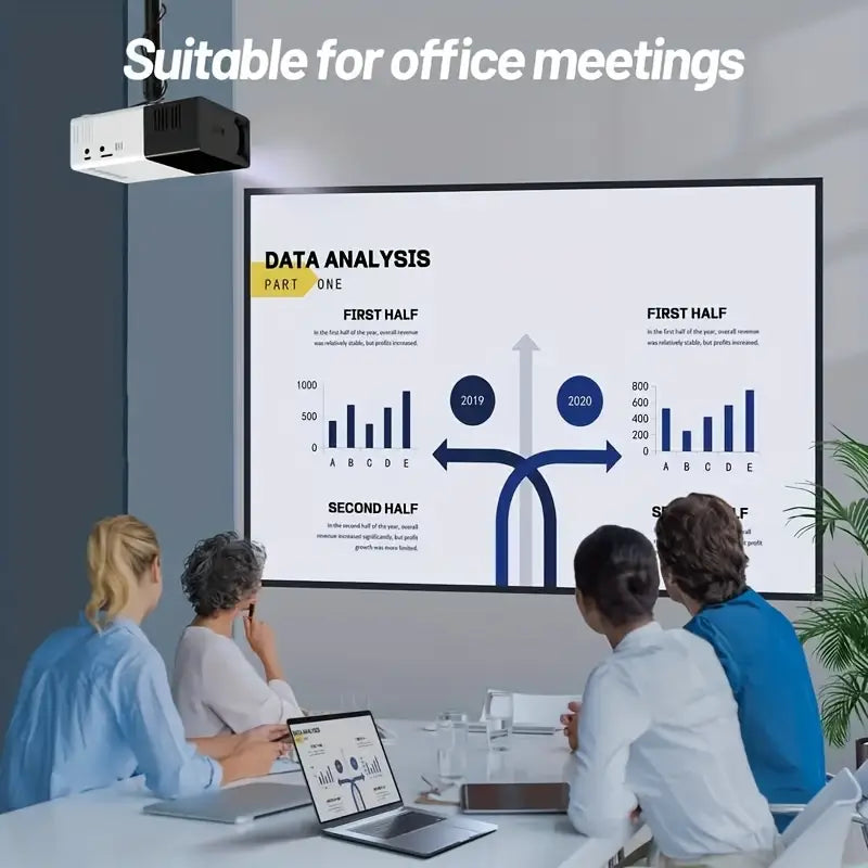 Smart Portable Projector - Suitable for Office Meetings