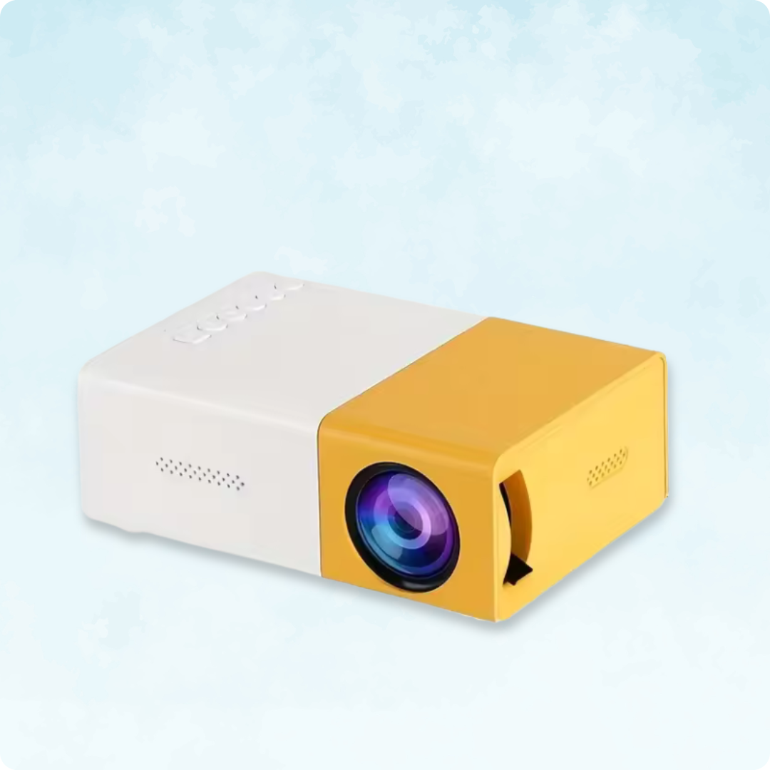 Smart Portable Projector - Yellow
