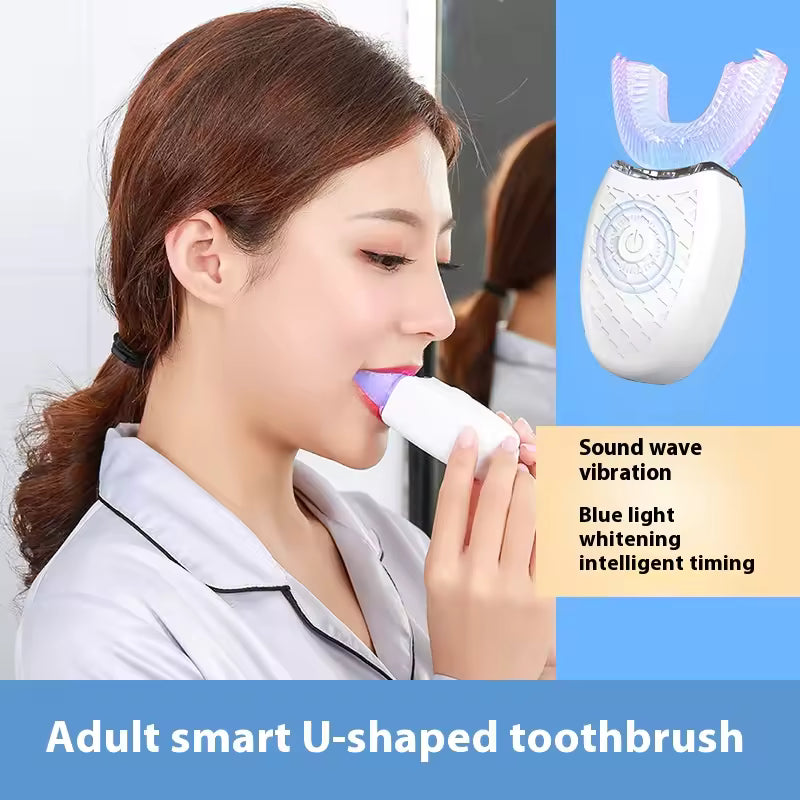 Adult U-Shaped Automatic Toothbrush 360° - Sound Wave