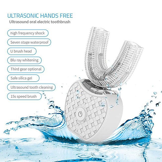 Adult U-Shaped Automatic Toothbrush 360° - Features 