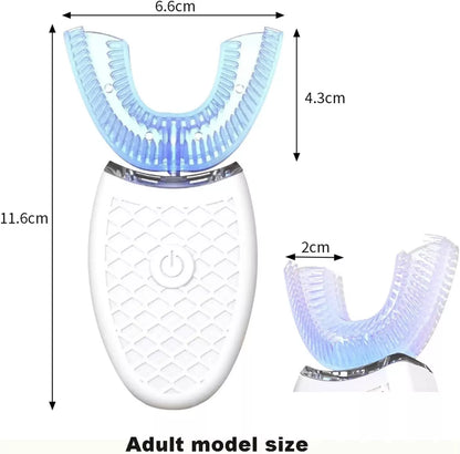 Adult U-Shaped Automatic Toothbrush 360° - Model Size